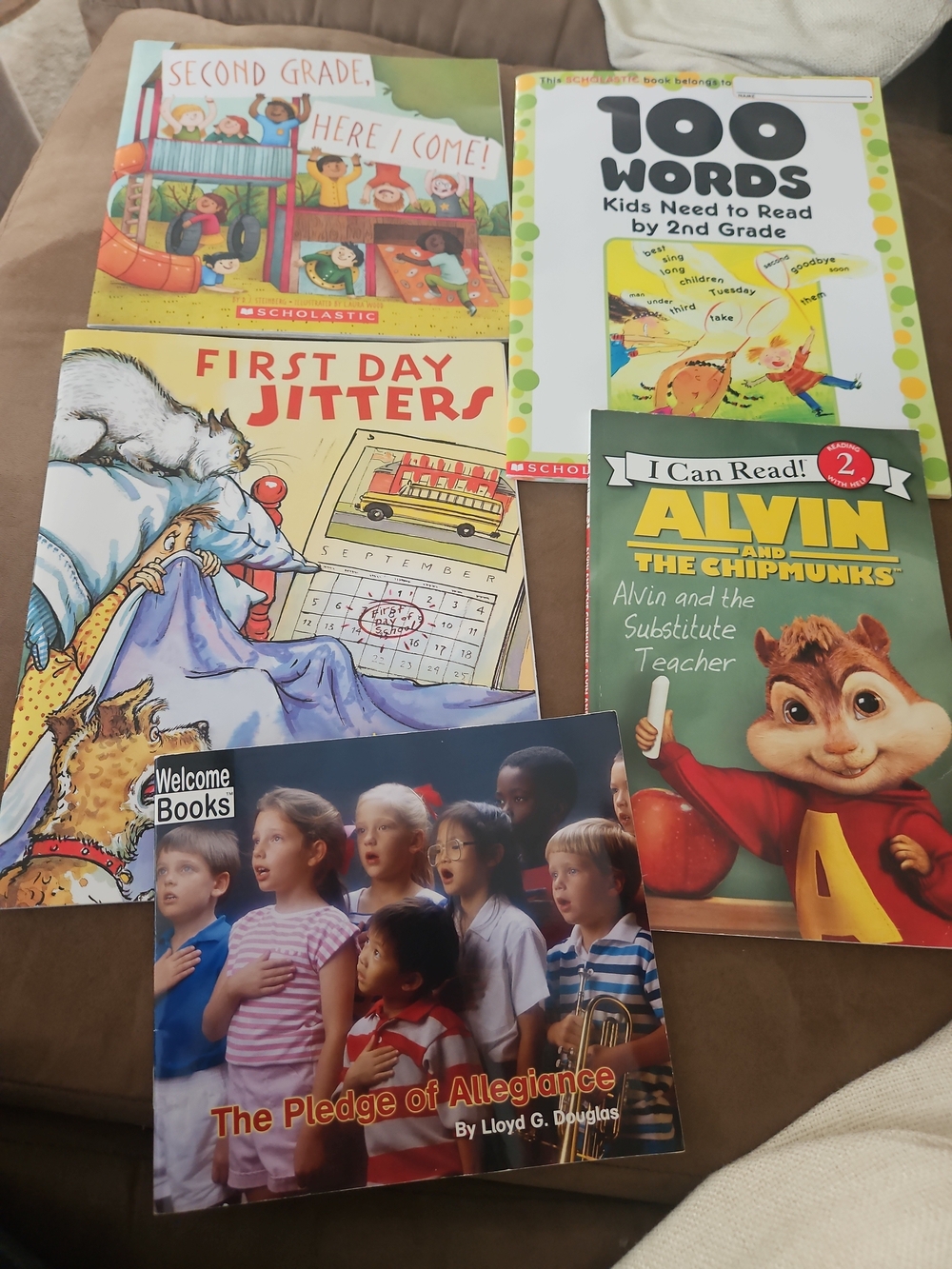 Lot Of 5 Second Grade, Here I Come! And Other 2nd Grade Books VERY GOOD